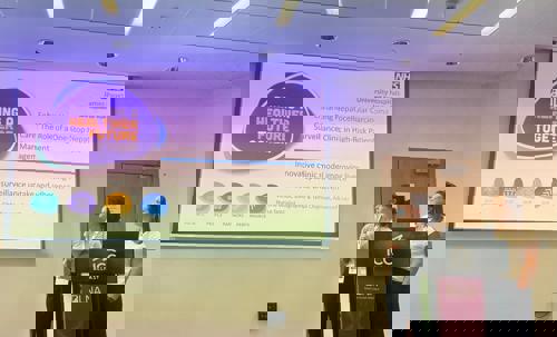 Victoria and Tanya presenting