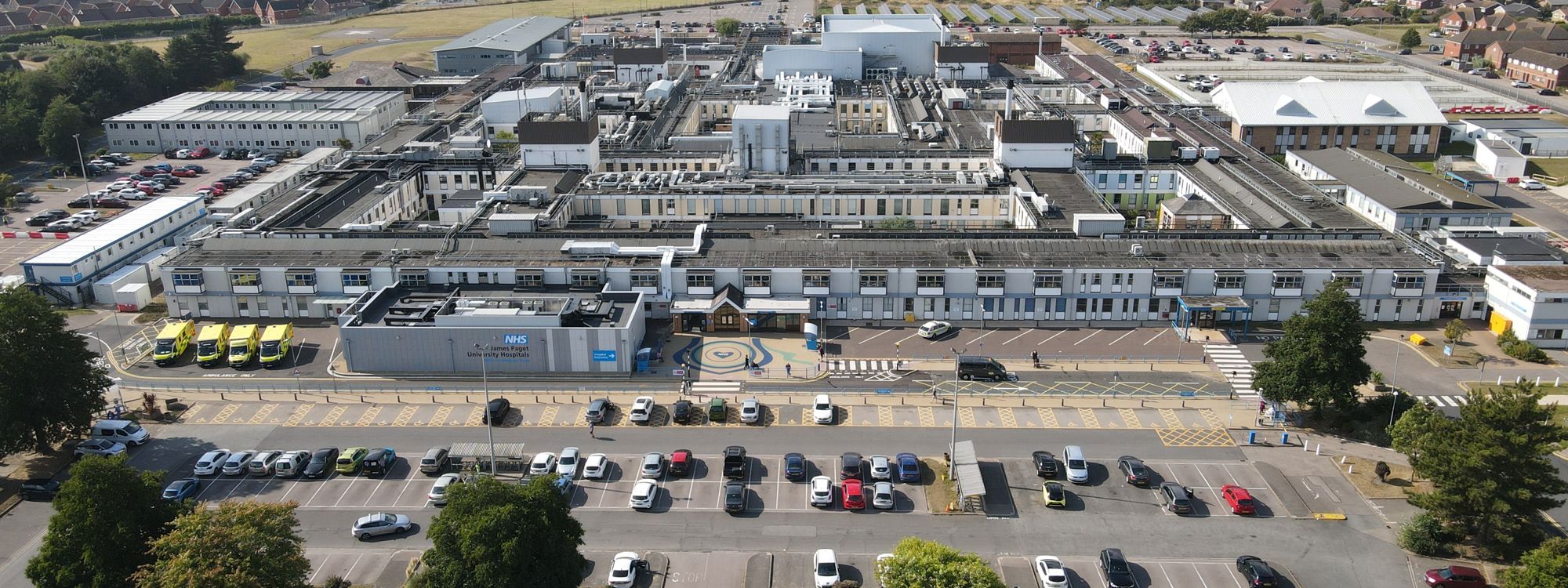 Map of the hospital james paget university hospitals nhs foundation trust